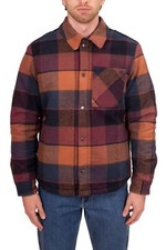 TIMBERLAND - Giubbotto uomo in flanella scozzese con fodera in sherpa