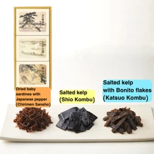 Kyoto Kansou Salted Kelp Shio-Kombu Katsuo-Kombu Chirimen-Sansho Tsukudani