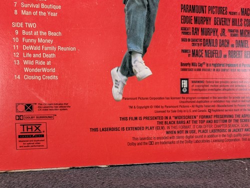 BEVERLY HILLS COP III Laserdisc Widescreen Part 3 Three - Picture 5 of 8