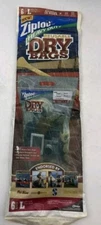 Heavy Duty Ziploc brand REUSABLE DRY BAGS Size L 1ft x 1.1ft 6-Pack N
