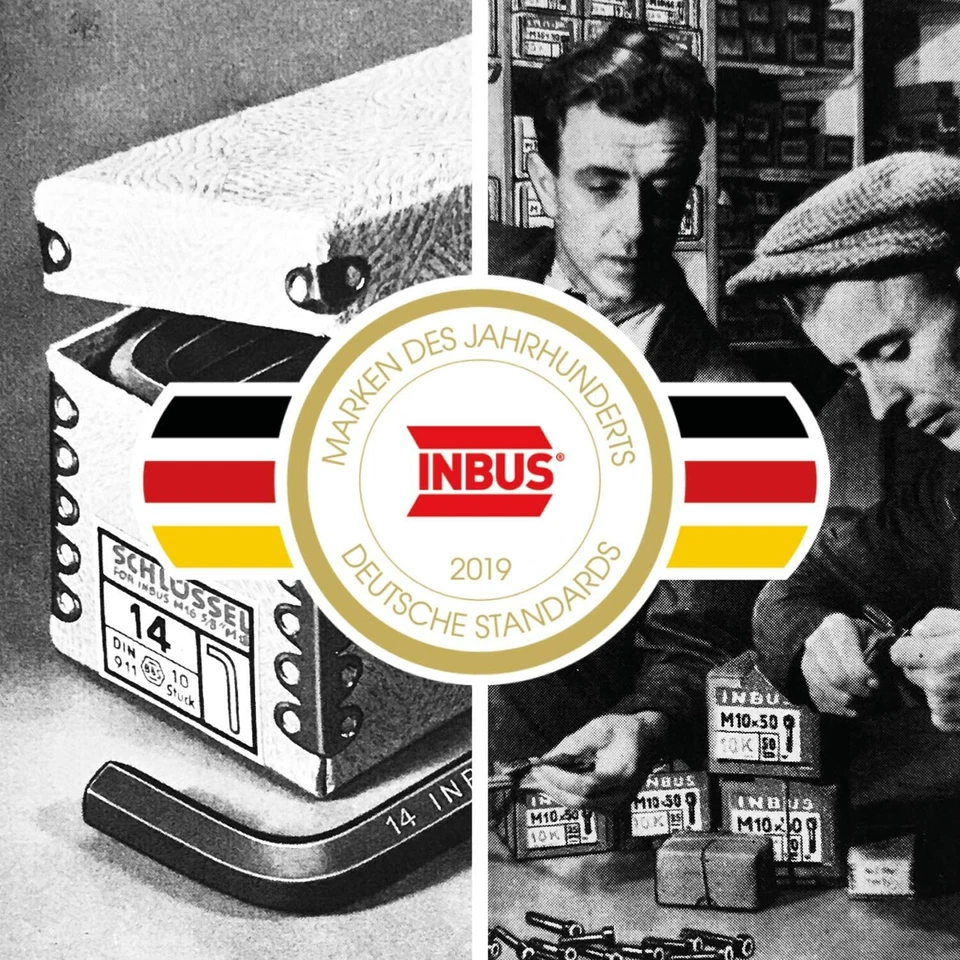 INBUS® Winkelschraubendreher kurz - 1,5-36mm Innensechskantschlüssel Sechskant - Bild 4 von 4