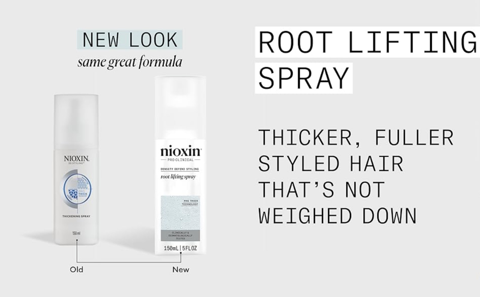 Nioxin Density Defend Styling Root Lifting Spray - Thickening Spray, 5oz/150ml