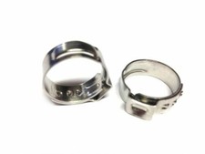 2x Geka Plus Schlauchschelle 1 Ohr Klemme Schelle f&uuml;r 1/2 Zoll Schl&auml;uche