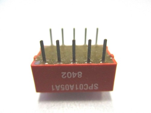 DIP Switch, 5 Position PC Mount DIP Switch (SPC01A05A1)(NOS)(QTY 5 ea)D24 - Picture 2 of 4