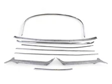 1981 - 1991 Jaguar Xjs He Trim Cover Panel Molding Body Set Of 9 Front Rear Oem