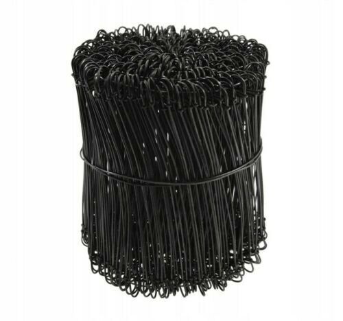 100x Doppelschlaufe Metalldraht Kabelbinder MEHRZWECK Stahl Twist Bewehrung/Garten - Bild 1 von 1