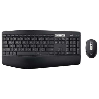 Logitech, Comfortable Wireless Keyboard/Mouse Combo, Multi-Device Flow 