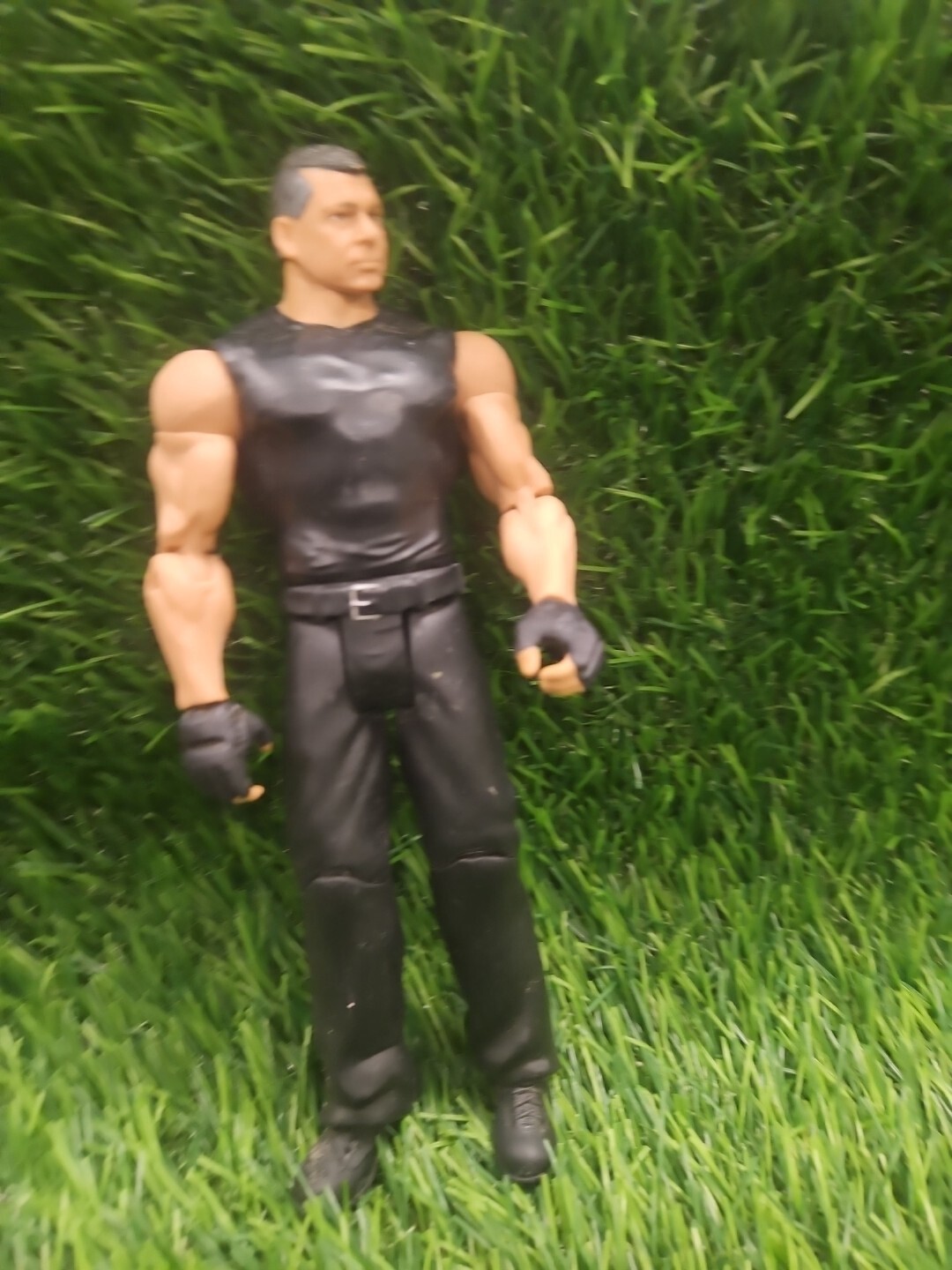VINCE McMAHON Action Figure WWE MATTEL Basic WrestleMania Wrestling RARE WWF