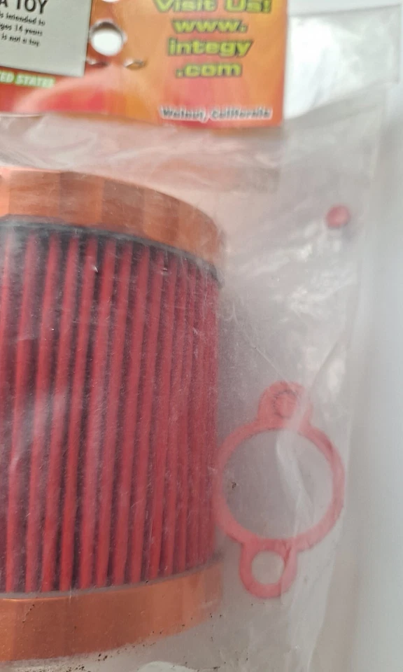Integy High Flow Air Filter Orange for HPI Baja 5B, 5T & 5B2.0 #BAJ049ORANGE - Image 2 of 4