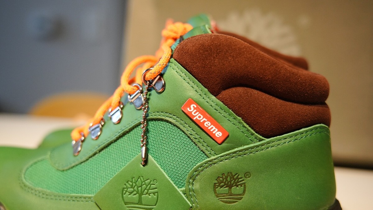 DS SUPREME TIMBERLAND FIELD BOOTS GREEN 8 | eBay DS SUPREME TIMBERLAND FIELD BOOTS GREEN 8 | eBay