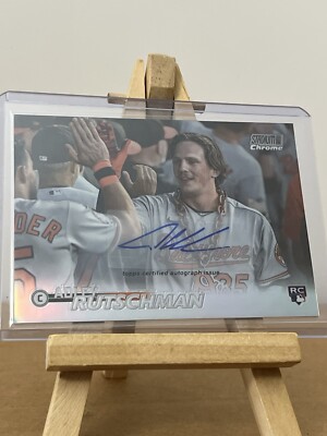 2023 Topps Stadium Club Chrome RC Adley Rutschman Auto 13/25 BaltimoreOrioles 