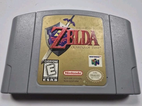 Legend of Zelda: Ocarina of Time (Nintendo 64, 1998) Cartridge Only