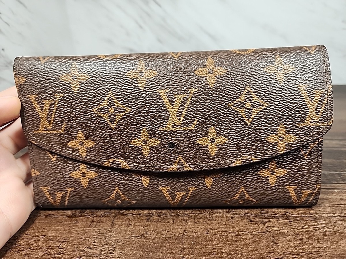 ☆ ~Louis Vuitton Monogram Emilie Long Bifold Wallet Brown 60136