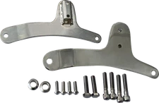 DRAG SPECIALTIES Side Plates - Chrome X08-0000C