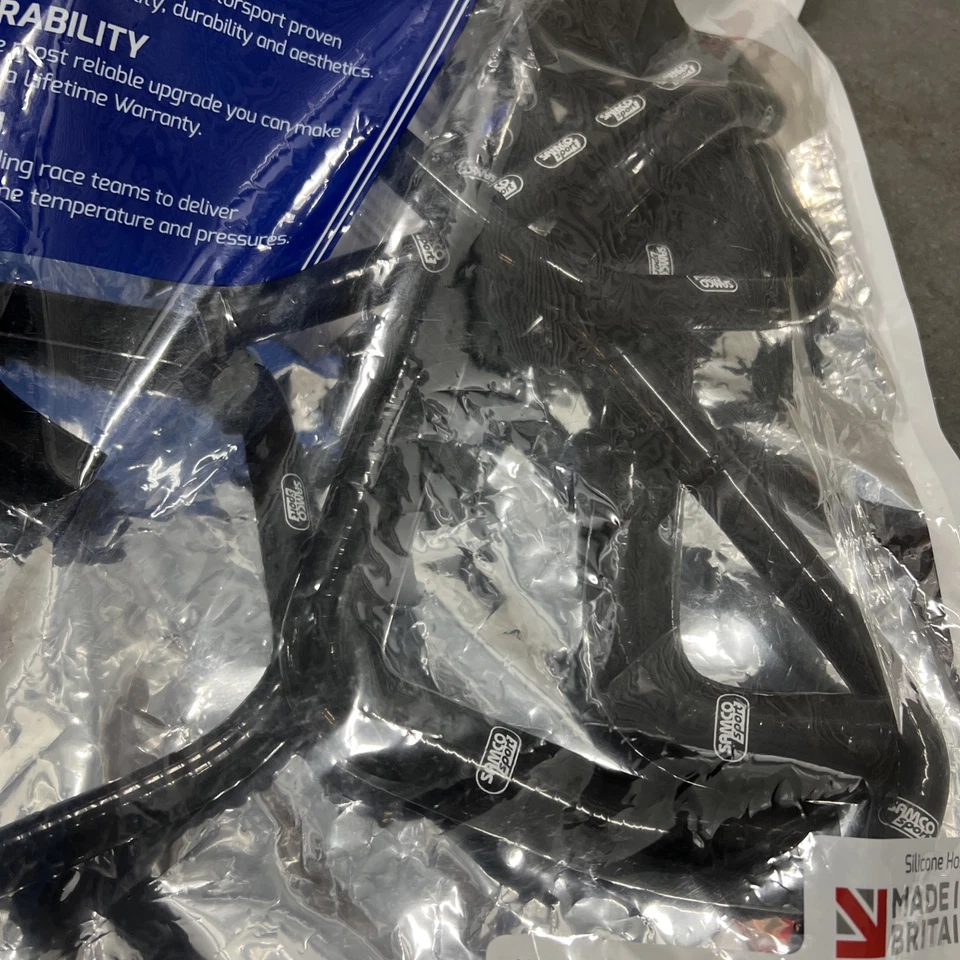 SAMCO Sport Black Coolant Hose Kit GTR 35 R35 2007-on  TCS395ANC-Black - Image 2 of 4