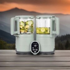 Baby Moov Duo Meal Station Glass Baby Food Maker Sage