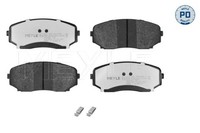 Meyle Bremsbelagsatz, Scheibenbremse MEYLE-PD: Advanced Perform 025 245 4417/PD