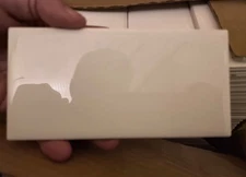 Brand New WHITE DALTILE 3 X 6 SUBWAY WALL TILE CERAMIC GLOSS 100pc CASE 12.5sqft