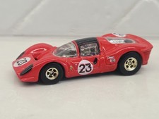 Hot Wheels Hall Of Fame Ferrari 330 P4 Daytona 1967 Red Real Riders Loose Hot Wheels Hall Of Fame Ferrari 330 P4 Daytona 1967 Red Real Riders Loose