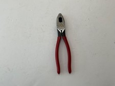 NOS Proto Challenger 8 1/2 linesman pliers 3358 G USA made red handles
