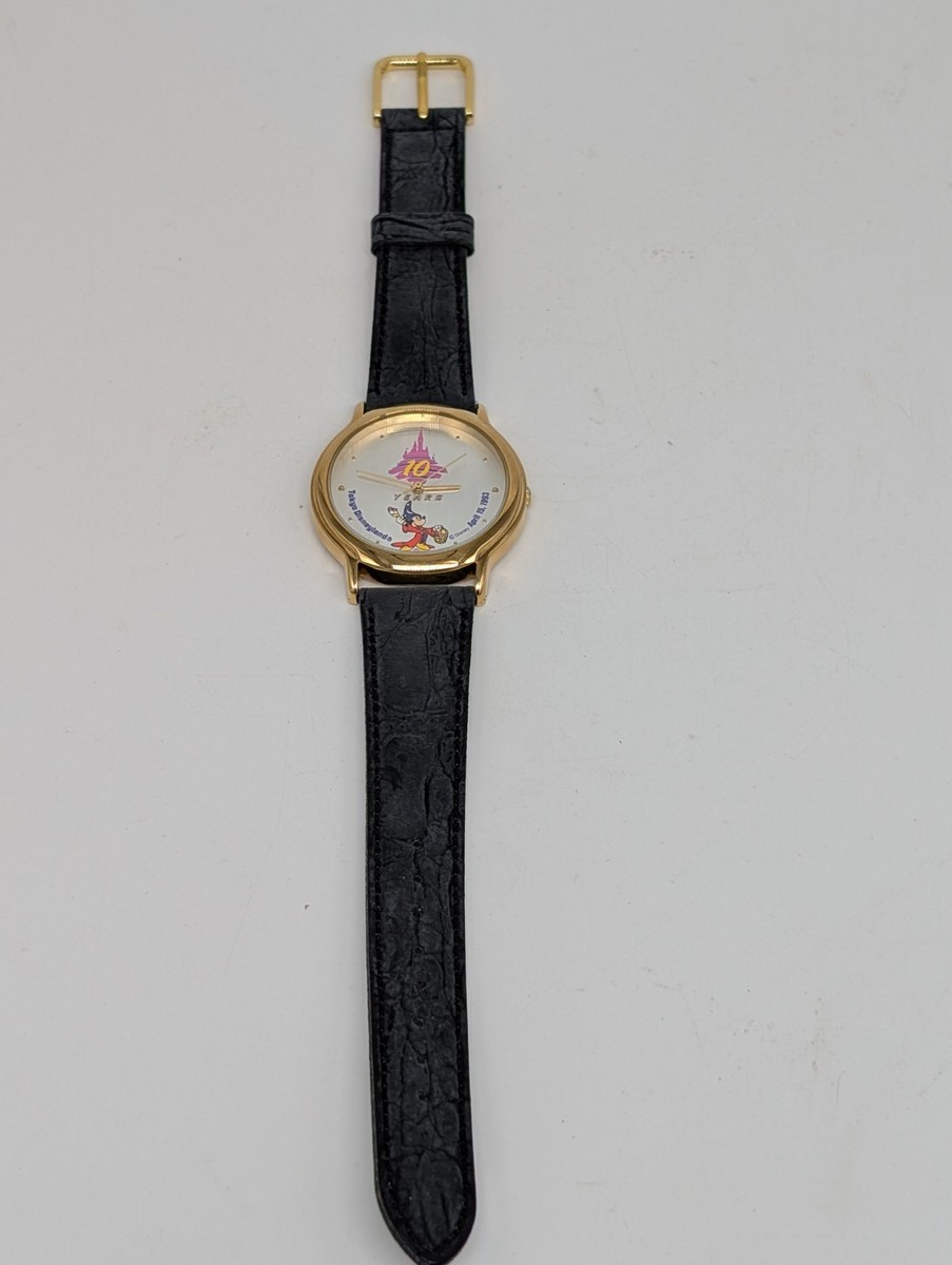 Seiko Disney Analog Quartz Women Watch Tokyo Land 10Th Anniversary