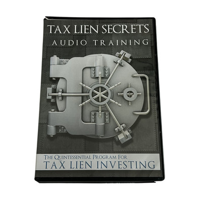 Tax Lien Secretes Audio Training: Tax Lien Investing 4 CD Set, Free Shipping!!