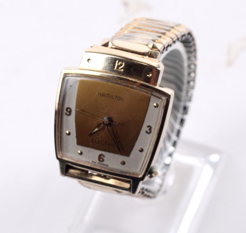 Hamilton Electric Vintage Men's Wrist Watch Cal. 500 10K GF-BD-260