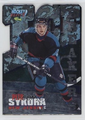 1995 Classic Draft Ice Breakers Die-Cut 204/495 Petr Sykora #BK16 3y4
