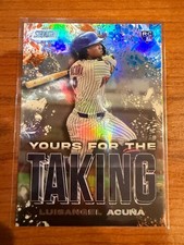 2025 Topps Stadium Club - Luisangel Acuna Yours for the Taking (RC) #YK-8 Mets