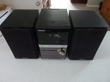 PANASONIC SA-PM38DB CD Stereo System + Speakers - iPod/USB/DAB/FM/CD