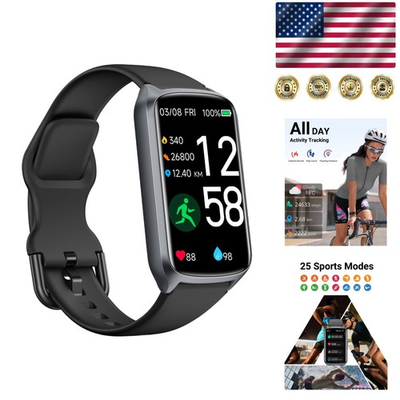 #ad Runfit D26 Fitness Tracker Heart Rate Sleep amp; Activity Monitoring Smartwatch $94.99