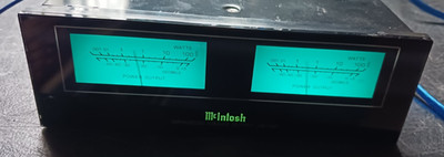 OLD SCHOOL MCINTOSH MPM4000 METER NEW BULBS LAST ONE WORKS PERFECTLY FREE SHIP