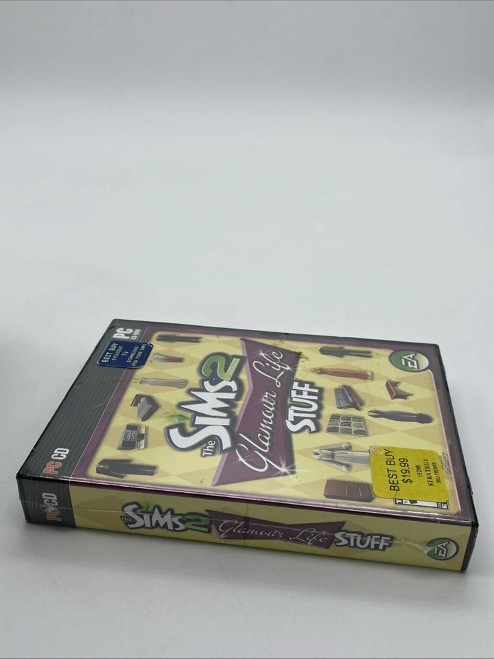Sims 2: Glamour Life Stuff (PC, 2006) CD-ROM NEW, Sealed - Image 3 of 4