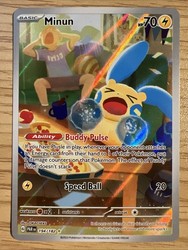 Minun 194/182 Illustration Rare Paradox Rift