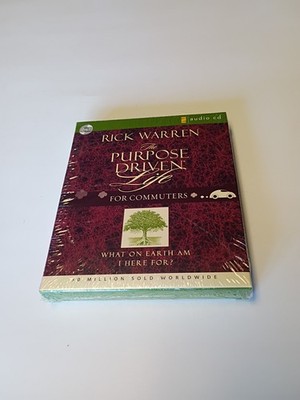 The Purpose Driven Life for Commuters: What on Earth 4 CD SET Brand NEW Sealed