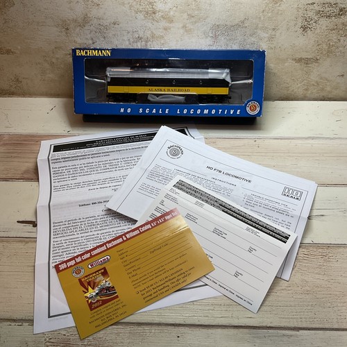 BACHMANN #63810 F7B Diesel Locomotive ALASKA, HO Gauge 22899638102 ...