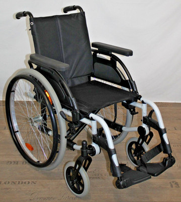 TOP RS Leicht Rollstuhl Sunrise Medical Breezy Rubix SB 38 cm gebr.#RS375