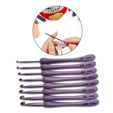 H&auml;kelnadel-Set H&auml;kelnadeln f&uuml;r DIY H&auml;kelhandschuhe Stricknadelwerkzeug