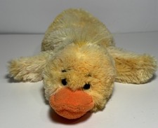 Russ Billingsworth Ducky Duck Plush Fluffy Yellow Floppy Stuffed Small 12  VTG