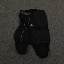 Adidas Goalkeeper Soccer 3/4 Pants Mens Medium Black AEROREADY Padded Knee Hip