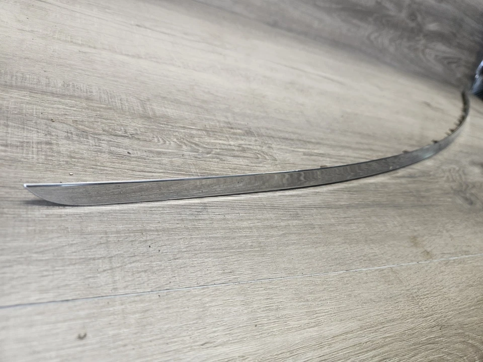 2007-2013 MERCEDES S550 S600 REAR TRUNK LID MOLDING TRIM STRIP LIP CHROME OEM - Image 2 of 4