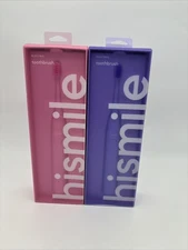 2PK!!  HiSMILE ELECTRIC TOOTHBRUSH PINK&PURPLE | BRAND NEW