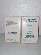 NOS Lot of 2 System Sensor RA400Z Remote LED Annuciator 783883000700