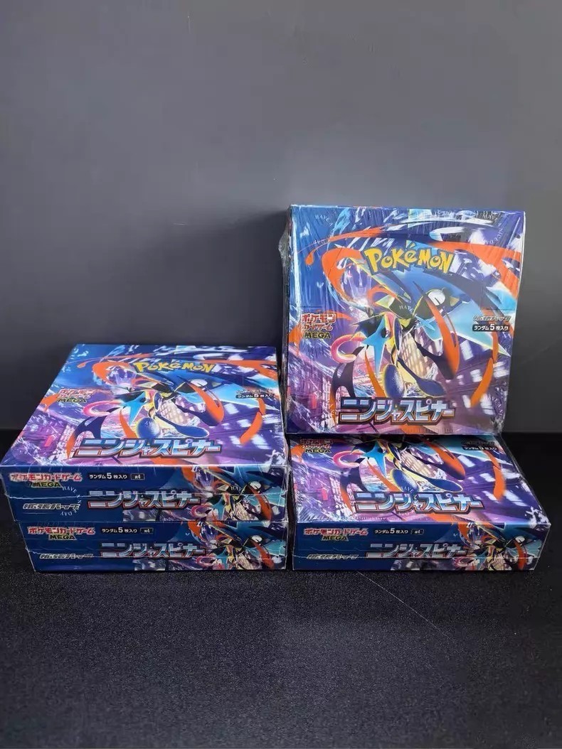 Pokemon MEGA Ninja Spinner Booster Box M4 Japanese W/Shrink New Pokémon M4 Card
