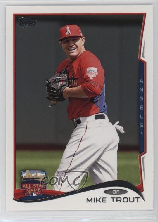 2014 Topps Update All-Star Mike Trout #US-54 uk2