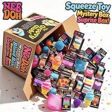 100g Piece random Mystery NEEDOH Squishy Figures Blind Box Surprise Fidget Toys
