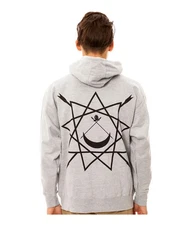 Black Scale Mens The Pyrex Vision Zip Up Hoodie Sweatshirt