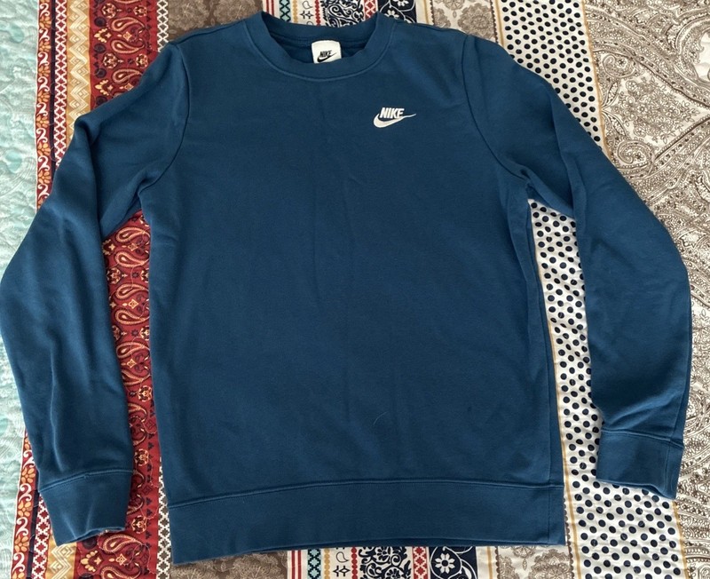 Nike Girls Oversized Sweatshirt - XS Youth Blue