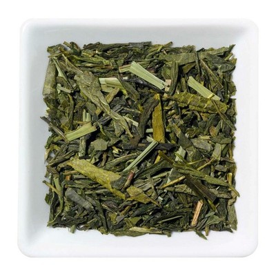 BIO Grüner Tee mit Litschi Zitronengras Lemongras Aroma 100g