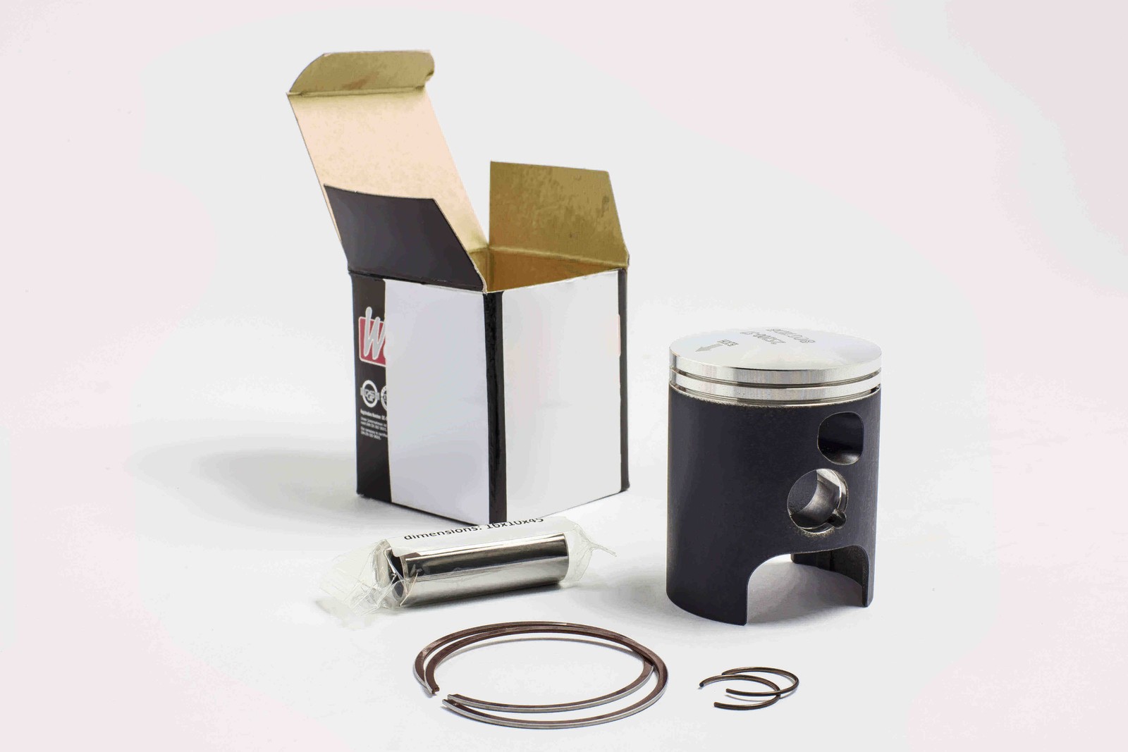 Piston Wössner 66.37 mm forgé haute performance pour KTM EXC 250 00/05